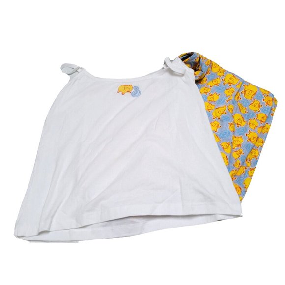 NWOT XXL Vtg Disney Catalog Toy Story Hamm Piggy Bank Tank Top Pajama Pants Set - Picture 1 of 9